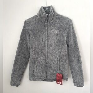 The North Face Womens Osito 2 Jacket Full Zip Gray xSmall new with tags